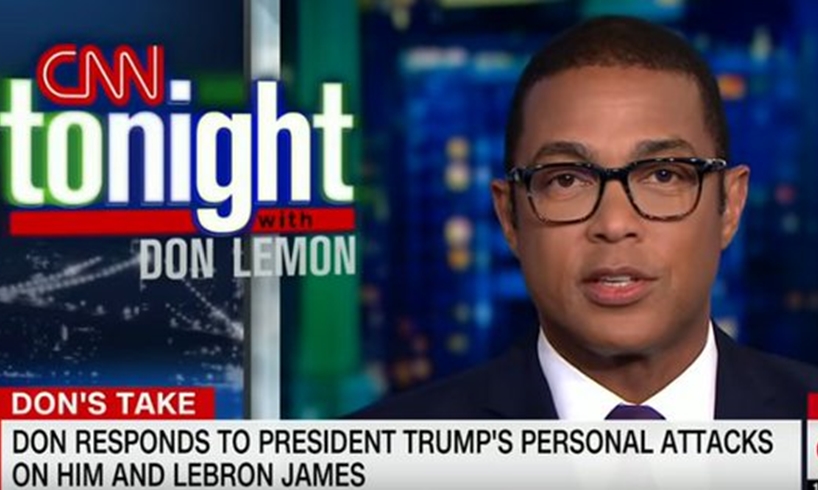 Don Lemon Donald Trump LeBron James